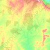 Mapa topográfico Womblebank, altitude, relevo