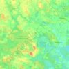 Mapa topográfico Новопольский сельский Совет, altitude, relevo