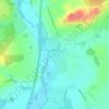 Mapa topográfico Wixford CP, altitude, relevo