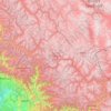 Mapa topográfico Lahaul and Spiti District, altitude, relevo