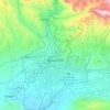 Mapa topográfico Duchambe, altitude, relevo