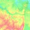 Mapa topográfico Vaureilles, altitude, relevo