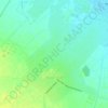 Mapa topográfico Яркое Поле, altitude, relevo