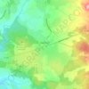 Mapa topográfico Septfonds, altitude, relevo