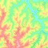 Mapa topográfico Novais, altitude, relevo