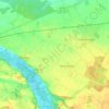 Mapa topográfico Ahrenshagen-Daskow, altitude, relevo