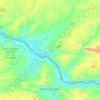 Mapa topográfico Belo Monte, altitude, relevo