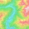 Mapa topográfico Sonico, altitude, relevo