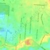 Mapa topográfico Estância Velha, altitude, relevo