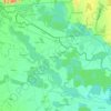 Mapa topográfico Općina Gola, altitude, relevo