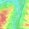 Mapa topográfico Коробчицы, altitude, relevo