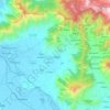 Mapa topográfico Pampore, altitude, relevo