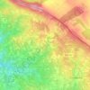 Mapa topográfico Cicouro, altitude, relevo