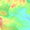 Mapa topográfico Espinheiro, altitude, relevo