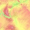 Mapa topográfico Western Navajo Agency, altitude, relevo
