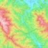 Mapa topográfico Obdach, altitude, relevo