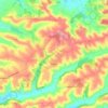 Mapa topográfico Prayssas, altitude, relevo