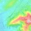 Mapa topográfico Nonoai, altitude, relevo