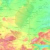 Mapa topográfico Orvakal, altitude, relevo