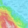 Mapa topográfico Darul Kamal, altitude, relevo