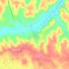 Mapa topográfico Maçussa, altitude, relevo