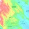 Mapa topográfico Manzanares, altitude, relevo