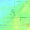 Mapa topográfico Green Springs, altitude, relevo