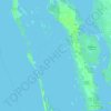 Mapa topográfico Calusa Land Trust and Nature Preserve of Pine Island, altitude, relevo