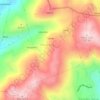 Mapa topográfico Paranhos, altitude, relevo