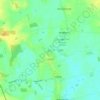 Mapa topográfico Upton CP, altitude, relevo