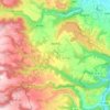 Mapa topográfico Apchat, altitude, relevo