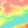 Mapa topográfico Вагайцевский сельсовет, altitude, relevo