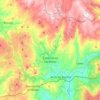 Mapa topográfico Cabeceiras de Basto, altitude, relevo