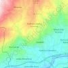 Mapa topográfico Padreiro (Salvador e Santa Cristina), altitude, relevo