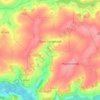Mapa topográfico Saint-Gengoulph, altitude, relevo