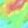 Mapa topográfico Bastuço (São João), altitude, relevo