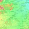 Mapa topográfico Kalakada, altitude, relevo