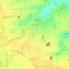 Mapa topográfico Myrnohrad, altitude, relevo