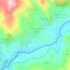 Mapa topográfico Valbom (São Pedro), altitude, relevo