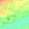 Mapa topográfico Исетское сельское поселение, altitude, relevo