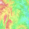 Mapa topográfico Aínsa-Sobrarbe/L´Aínsa-Sobrarbe, altitude, relevo