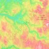 Mapa topográfico Selbu, altitude, relevo