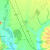 Mapa topográfico Pozuelo del Páramo, altitude, relevo