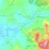 Mapa topográfico Gondifelos, altitude, relevo