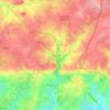 Mapa topográfico Sartilly-Baie-Bocage, altitude, relevo