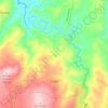 Mapa topográfico Souto, altitude, relevo
