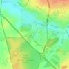 Mapa topográfico Collingtree, altitude, relevo