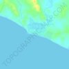 Mapa topográfico Tupilapa, altitude, relevo