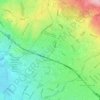 Mapa topográfico Δήμος Αμαρουσίου, altitude, relevo
