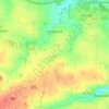 Mapa topográfico Drinkstone, altitude, relevo